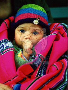 Colorful Hip Mama - Copyright 2004 Birth Balance