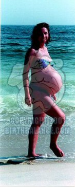 Twins on the Beach - Copyright 2004 Birth Balance